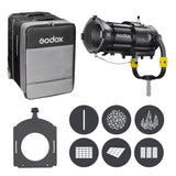 KNOWLED MG1200R RGB LED Light & GP Series Projection attachment