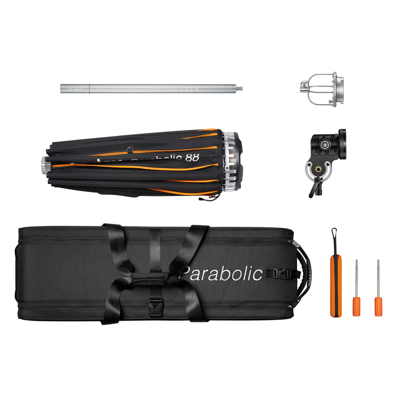 Godox P88 S-Type Parabolic Reflector Light Focusing System