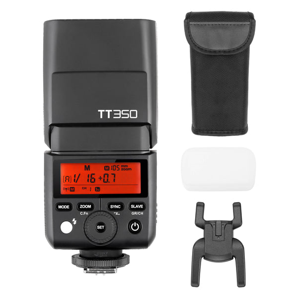 The Godox TT350 Box Content