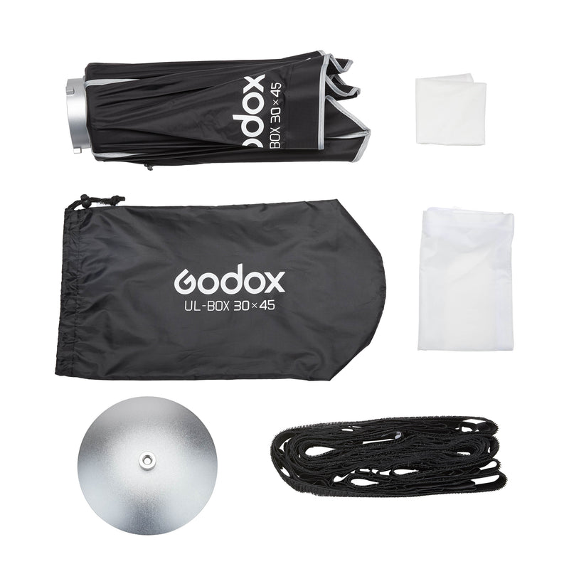 Godox UL-BOX-3045 30x45cm Rectangular Softbox Box Content