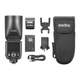 Godox V100 100Ws Round-Head Speedlite - Box Content