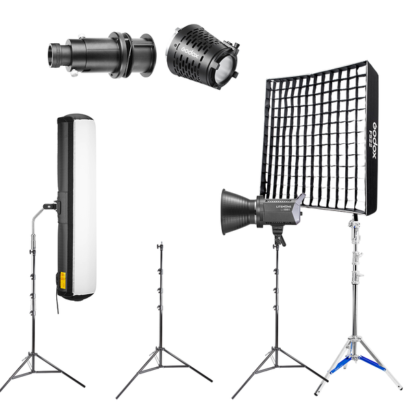 Godox KNOWLED F200BI Professional LED Food Studio Photography Kit