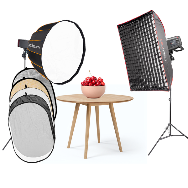 Godox AD600ProII & AD200ProII battery flash kits with PiXAPRO and Godox Softboxes on PiXAPRo 240cm Light Stands