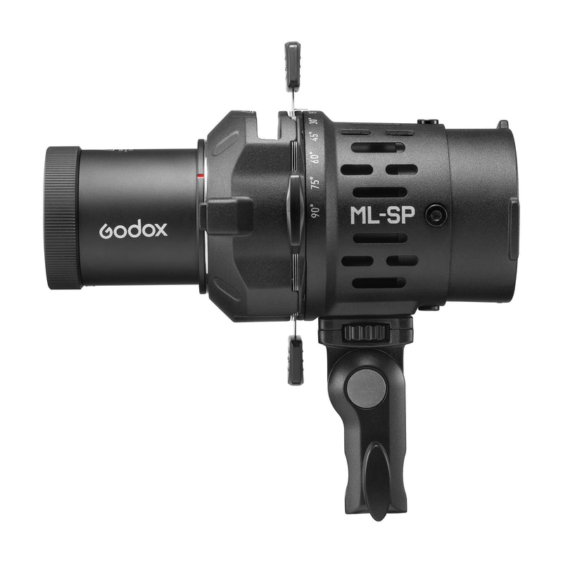GODOX ML-SP Series Godox-Mount Projection Attachment Kit for Godox ML-Series Side View