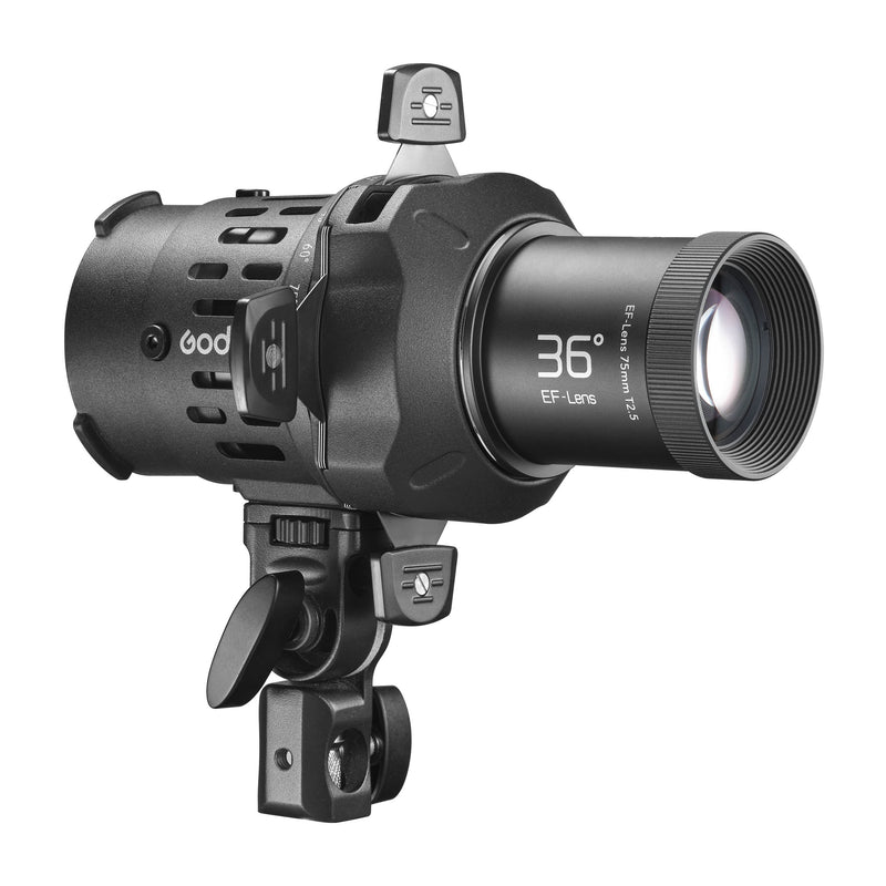 GODOX ML-SP Series Godox-Mount Projection Attachment Kit for Godox ML-Series Front Right View