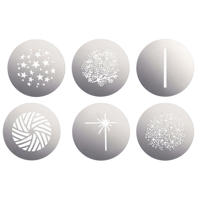 Godox
SA09-003 6-Peice Creative Effects Gobo Set SA09-001 6-Piece Gobo Set for Godox SA-P, MLP, BFP and BLP Projection Attachments