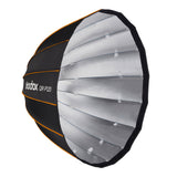 QR-P120 Deep Parabolic Softbox with Honeycomb Grid 
