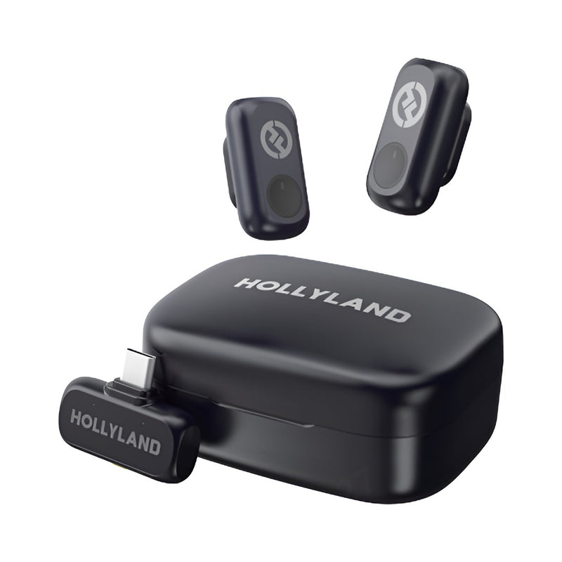 Hollyland LARK A1 Duo USB-C Wireless Microphones (6108 Duo) (SPECIAL ORDER)