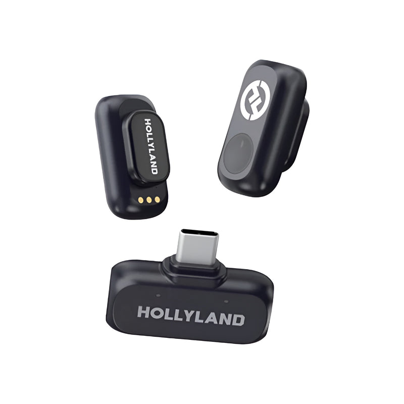 Hollyland LARK A1 Mini Duo USB-C Wireless Microphones (6108 Mini Duo) (SPECIAL ORDER)