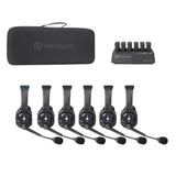 Hollyland Solidcom SE Pro 6S 6 - Person Noise Cancelling Headset Intercom SINGLE-EAR (5601Pro-6S) (SPECIAL ORDER)
