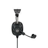 Hollyland Solidcom M1 Pro Wireless Intercom System with 4 Double-Ear Headsets (6801 Pro-4B DE) Headset Side View with Mic Extended