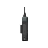 Hollyland Solidcom M1 Pro Wireless Intercom System with 4 Single-Ear Headsets (6801 Pro-4B SE) Beltpack Side View