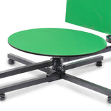 PiXAPRO 360° rotating Stand Panoramic Manual Turntable Chromakey Green Table-Top Close up
