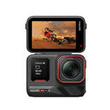 Insta360 Ace Pro 2 8K AI Action Camera Front View with Screen Above