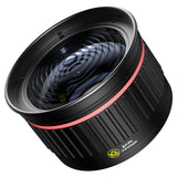 iFootage 6" Mini Bowens Fresnel Lens 6FPM with Barndoors Angled View