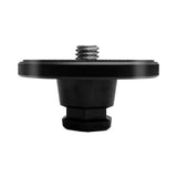 iFootage Cobra 2 A180-II Aluminium Monopod with Low-Profile Tripod Base Zoomed into Screw Thread