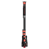 iFootage Cobra 3 Aluminium Monopod with Mini Tripod Base (A180F) Legs folded around central pole