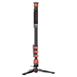 iFootage Cobra 3 Carbon Fibre Monopod with Pedal-Release Mini Tripod Base (C180F-P)