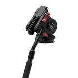 iFootage Komodo K7 Fluid Head Angled Up without Camera Plate
