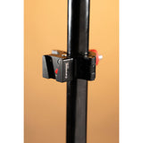 iFootage LC-01 V-Mount Battery Clamp Attached to Pole