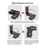 LP-02 Foldable L-Shaped Vertical Quick-Release Plate