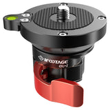 iFootage QL-I Quick Leveler (Flat Base, 3/8"-16) Open Clip
