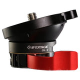 iFootage QL-I Quick Leveler (Flat Base, 3/8"-16) Positioned Flat with Angled Head