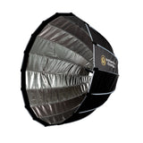 iFootage Quick Release Bowens Dome Softbox 90cm (35.4") Angled View with Nothing Attached
