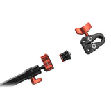 iFootage SA-32 Telescoping Support Rod with Jaw Clamp (Spider Crabs System) Close Up of Different Attachements