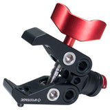 iFootage SA-32 Telescoping Support Rod with Jaw Clamp (Spider Crabs System) Close Up of Jaw Clamp