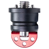 iFootage SA-32 Telescoping Support Rod with Jaw Clamp (Spider Crabs System) Close Up of Head Attachment