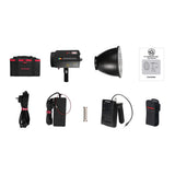 iFootage Anglerfish SL1 60BNA Bi-Colour LED Monolight (Complete Kit) Box Content