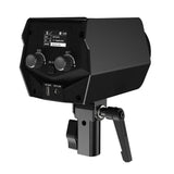 iFootage Anglerfish SL1 60BNA Bi-Colour LED Monolight (Standard Kit) Angled View from of Blank Side of Unit