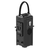 iFootage Anglerfish SL1 800BNS Bi-Colour LED Monolight Control Box Angled Rear View