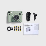 Instax Wide 400 Instant Camera - Green Box Content