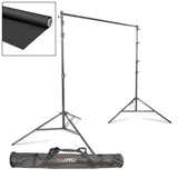 Matte Vinyl Backdrop Kit with Stand & Clamps (1.35x6m)