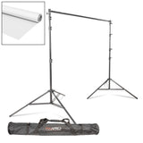 Matte Vinyl Backdrop Kit with Stand & Clamps (1.35x6m)