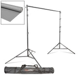 Matte Vinyl Backdrop Kit with Stand & Clamps (1.35x6m)