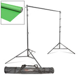 Matte Vinyl Backdrop Kit with Stand & Clamps (1.35x6m)