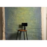 (HP-NS) 1.6 x 2.2m Sage Green Impasto-Series Hand-Painted Studio Photography Backdrop with 3D-Relief