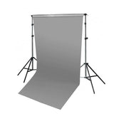 2.7x10m Seamless Paper Photography Background with Telescopic Backdrop Stand