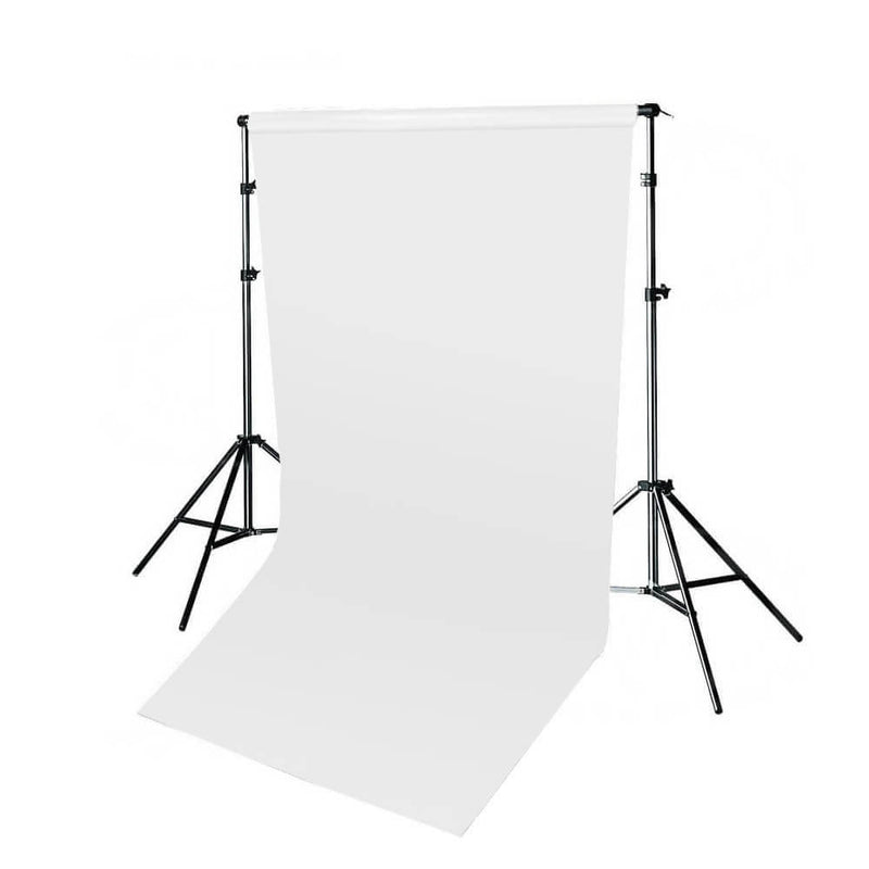 2.7x10m Seamless Paper Photography Background with Telescopic Backdrop Stand
