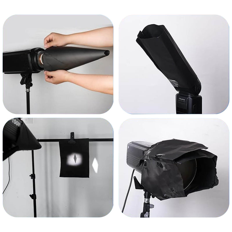 0.61x3.8m Double-Sided Matte Aluminium Cinefoil Roll