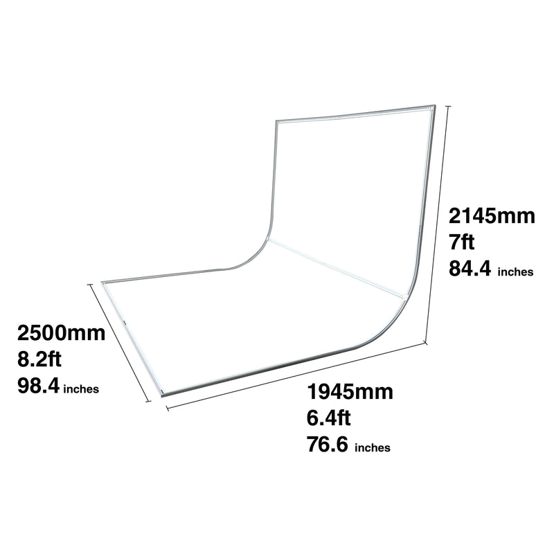 Easiframe Curved Frame Measurements