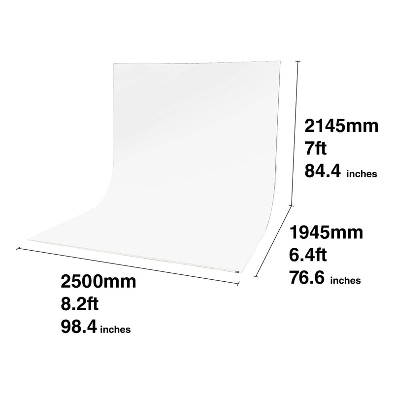 White Fabric Skin for the EasiFrame Curve Portable Studio Cyclorama System (Fabric Skin Only)