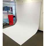 Easiframe Curved White Skin In Set-up ready for use