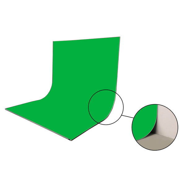Chromakey Green Fabric Skin for the EasiFrame Curve Portable Studio Cyclorama System (Fabric Skin Only)
