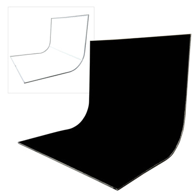 Black Curved Background System By PixaPro