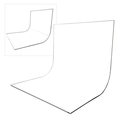 EasiFrame White Curved Backdrop System