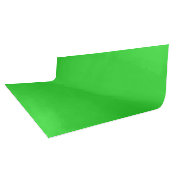 Large Commercial Chromakey Green Fabric Skin for the EasiFrame Portable Cyclorama System (Made To Order)